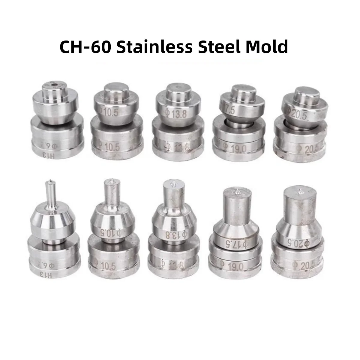 CH-60 Stainless Steel Material Electric Hydraulic Punching Machine Mold Circular Mold Punch Hole Machine Mold Round Hole Die