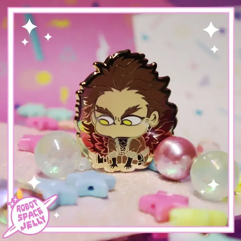 Hawks Endeavour Dabi Tomura Touya Todoroki harde emaille pin (het is geen zacht email)