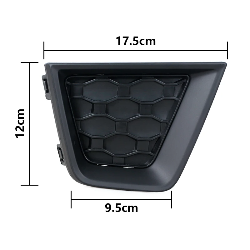 For Jeep Renegade 2019 2020-2023 Fog Light Cover Frame Trim 6VQ41TZZAA 6VP53LXHAA 735715849 735715850 Auto Grille Bezel Cover - view 3