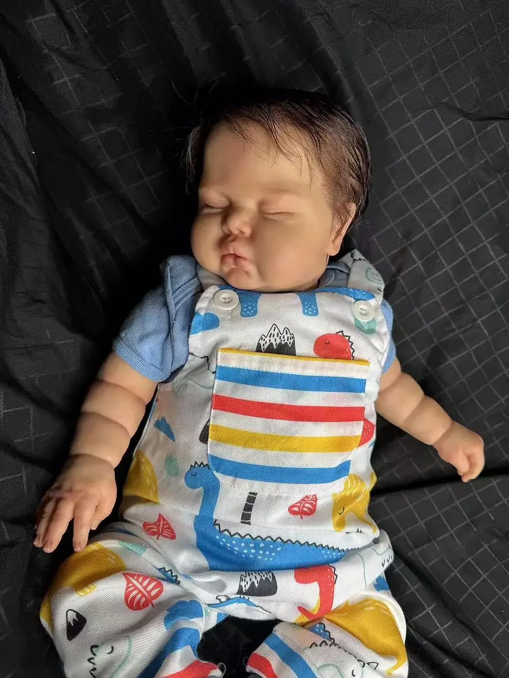 

DLS Customized Limited Supply 25inch Reborn Baby Pickle With Hand-Rooted Hair Already Finished Doll With Different dress