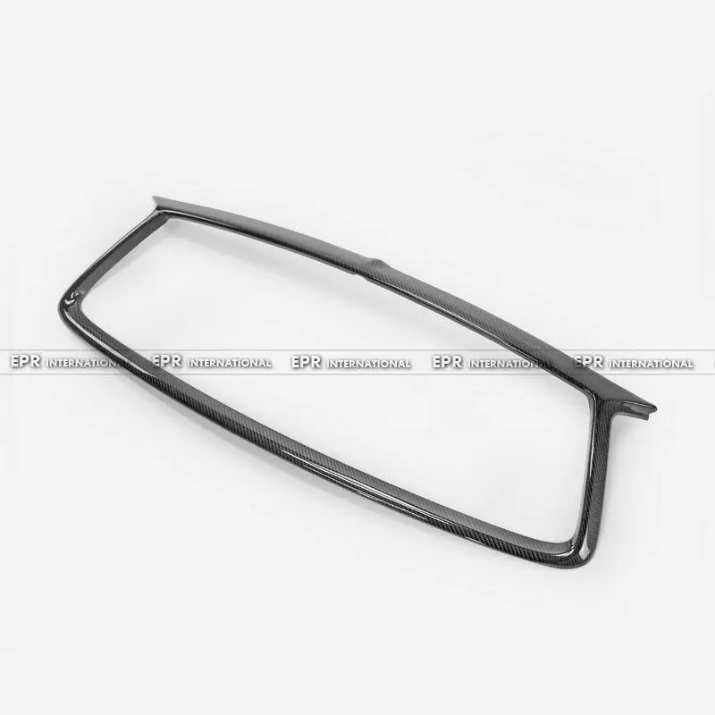 for Infiniti Q60 CV37 17 Onwards OE Type Front Grill (stick on Type) Dry Carbon Fiber