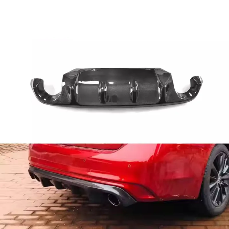 

Carbon fiber Q50 rear diffuser for Infiniti Q50 sports sedan 50-door 4-door 2017-2018