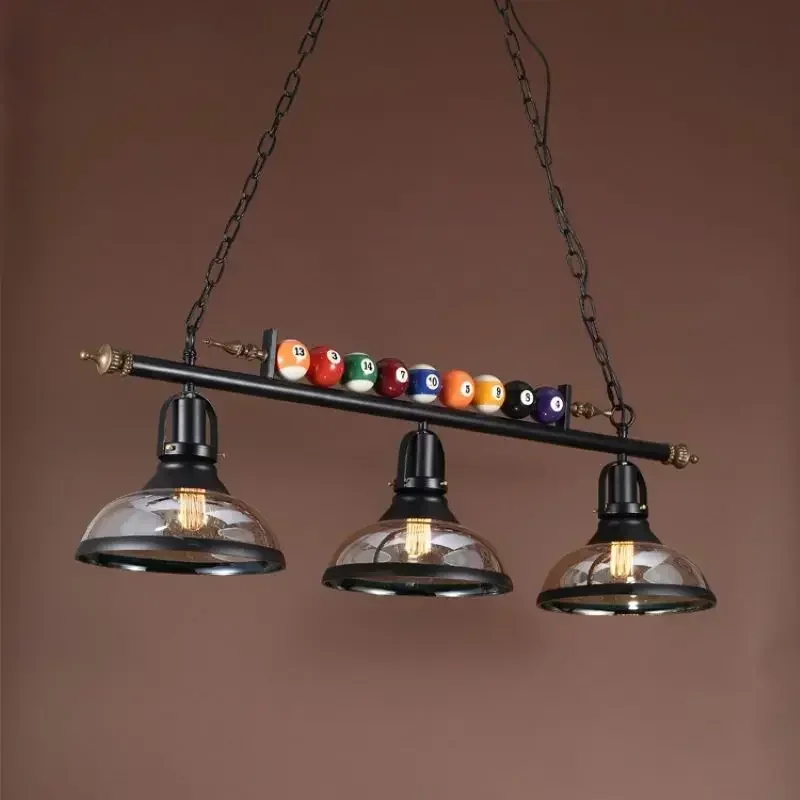 SANDYHA Industrial Retro Pendant Light Fixture Modern Chandelier Billiard Room Restaurant Home Decor Stylish Accent Lighting
