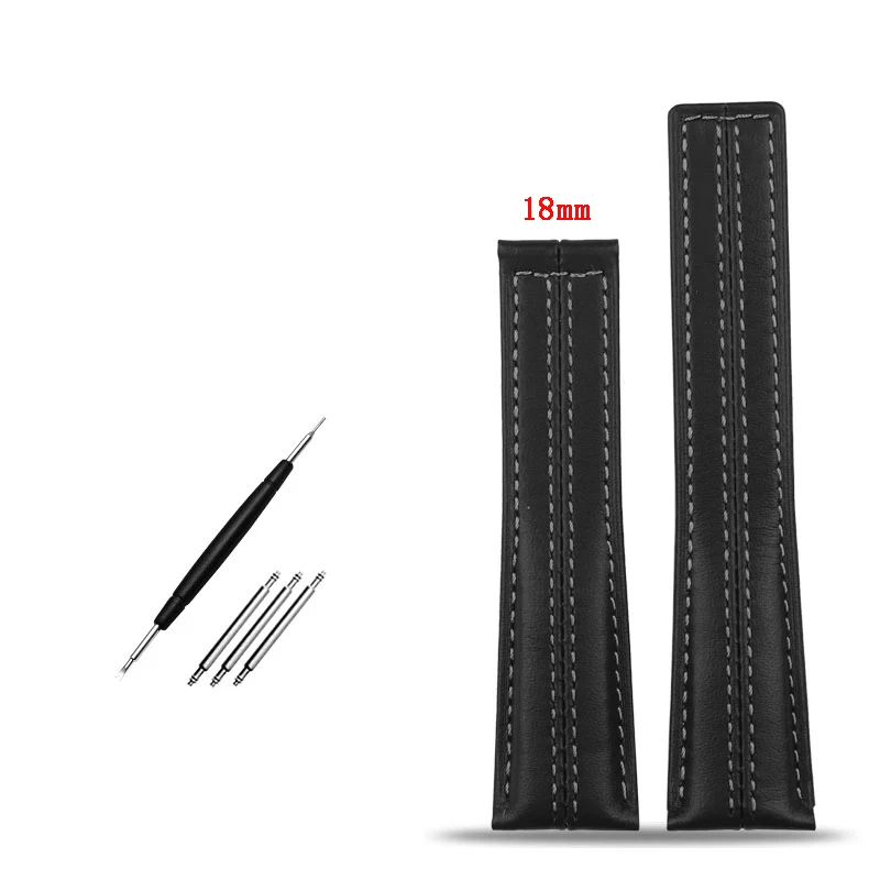 High quality cowhide strap 22mm suitable for TAG Tiggo Ya Carlisla Porsche Edition Monaco Inheritance 6 cowhide leather strap