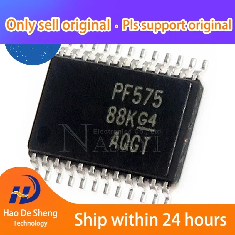 10PCS\LOT PCF8575PWR PCF8575 PF575 TSSOP-24 New Original In Stock