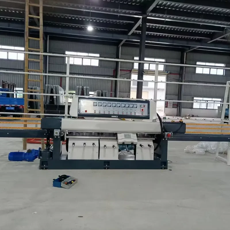 CE Certification Factory Sales Vertical Glass Straight Grinding Polishing Machine Glass Edging Polishing Machine for