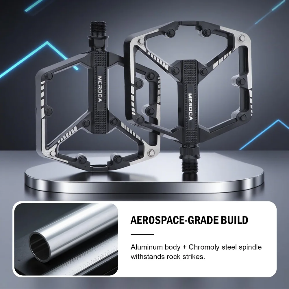 Fahrradpedale Ultraleichte Aluminiumlegierung Farbige Versiegelte Lager Fußpedale Rutschfeste Mountainbike Rennrad Pedale Zubehör