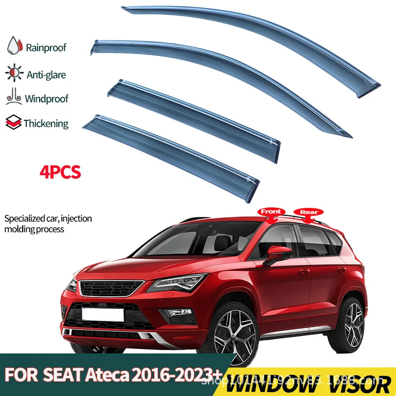 

Suitable for Seat Ateca 2016-2023 Window visor window weather shield