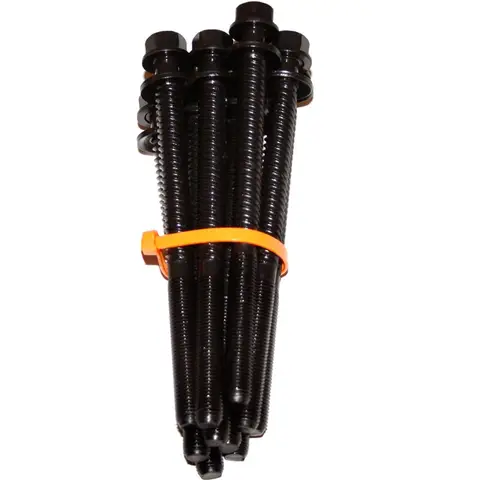 Engine Parts Cylinder Head Bolt Set Fit 1.5 1.6 L For 88-95 Honda CRX Civic D15B6 D15B7 D16A2 D16A6 1.5L 1.6L L4 GAS HS9915PT 10 best sales honda d15b7 - №5