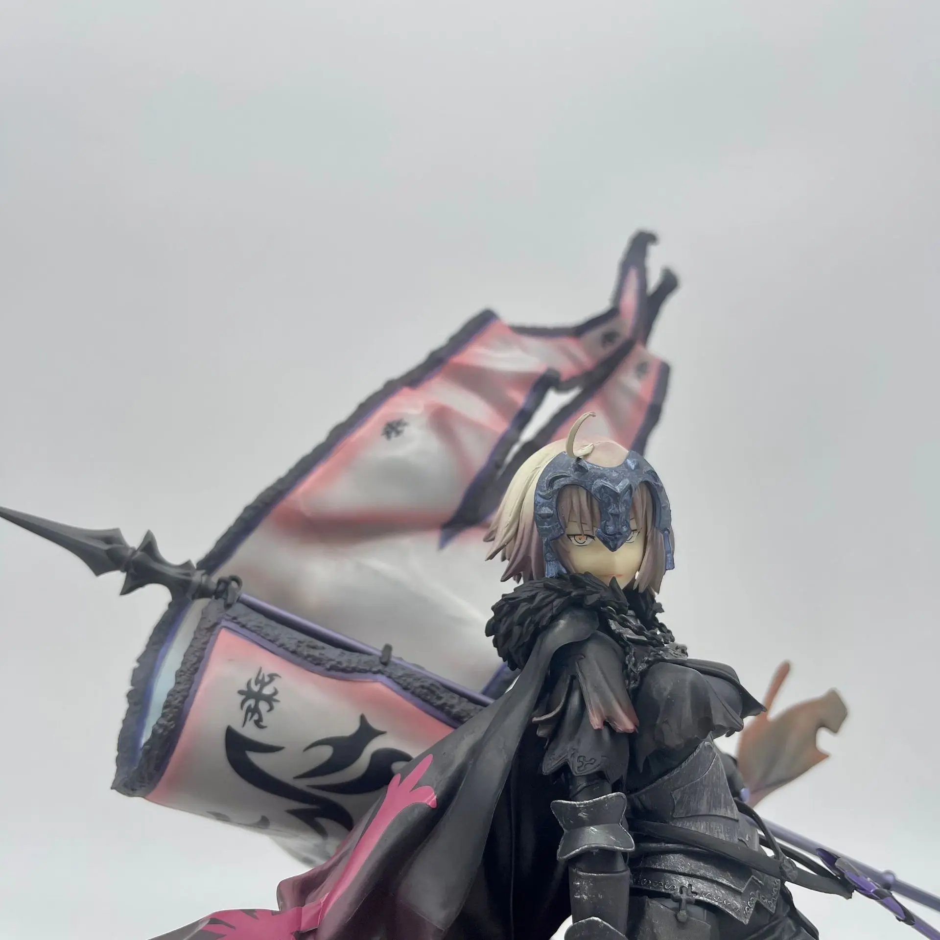 30CM Joan of Arc Game Series Figure Fate Stay Night Decoration PVC Static Doll Desktop Collection Model Statue Christmas Gift