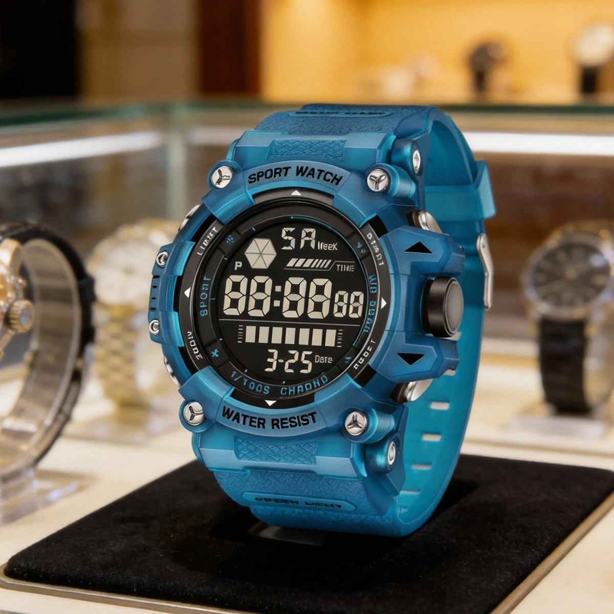 

FOXBOX Casual Silicone Strap Men Sports Watches Luxury Large Dial Calendar Quartz Wristwatches For Mens Clock Reloj Hombre reloj