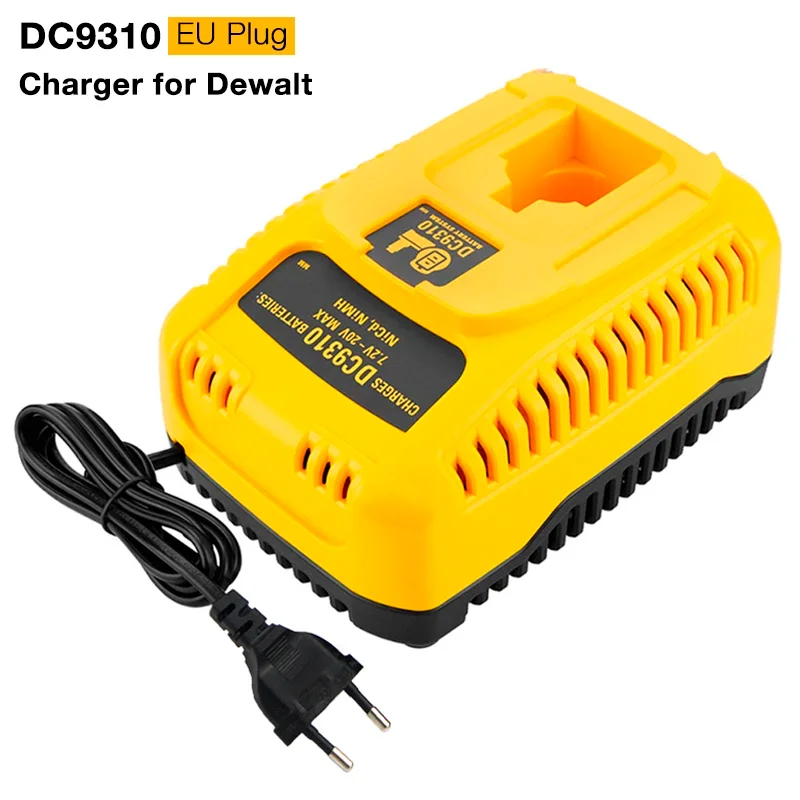 Replacement Charger For Dewalt DC9310 7.2V-18V Nicad & Nimh Battery DW9057 DC9071 DC9091 DC9096 DE9039 DE9095 DE9096 Power Tool