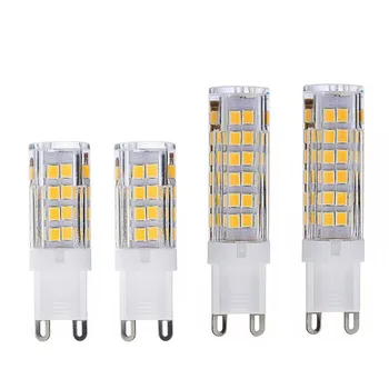 SMD 2835 LED 전구, 유용한 가정용 할로겐 램프 교체, G9 LED 램프, 7W, 9W, 12W, 15W, 18W, AC110V, 220V, 30 W, 40W