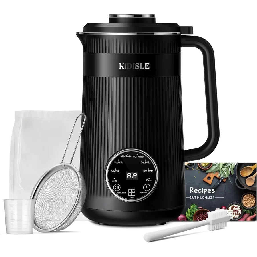 

32oz Automatic Soy Machine for Homemade Almond Oat Coconut Soy Plant Based Milks and Non Dairy Beverages with Delay Start Keep