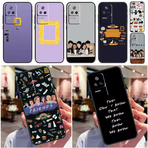 Friends TV Show Case For Xiaomi 11T 12T 13T 14T Pro 13 14 15 Ultra POCO X7 Pro X3 X5 X6 M6 F5 F6 Pro Coque