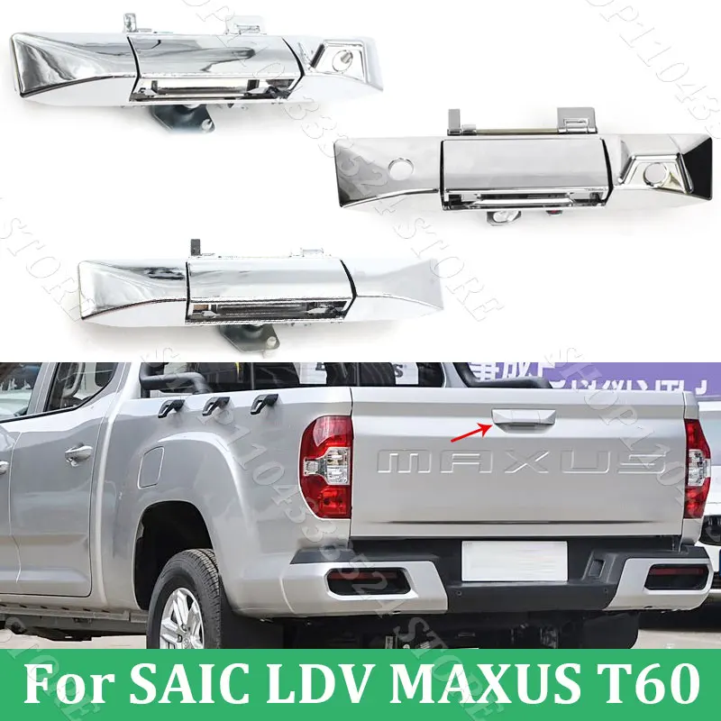 Para SAIC LDV MAXUS T60 manija de puerta exterior de maletero manija de puerta exterior lateral trasera