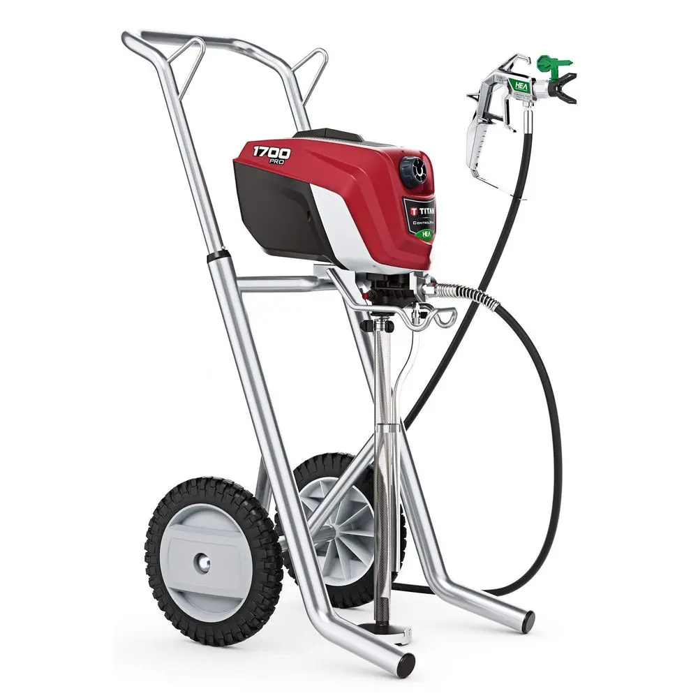

ControlMax 1700 Pro 580006 w Cart High Efficiency Airless Paint Sprayer, HEA technology decreases overspray by up to 55 while d