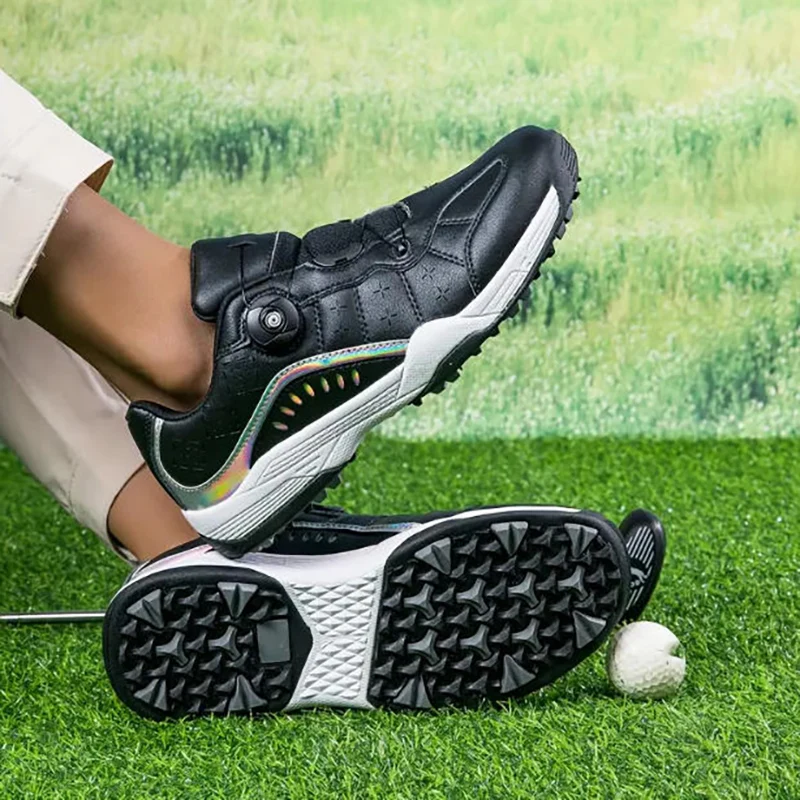 Waterproof Golf Shoes Men Golf Sneakers Men Outdoor Golfing Footwear Walking Sport Cadd