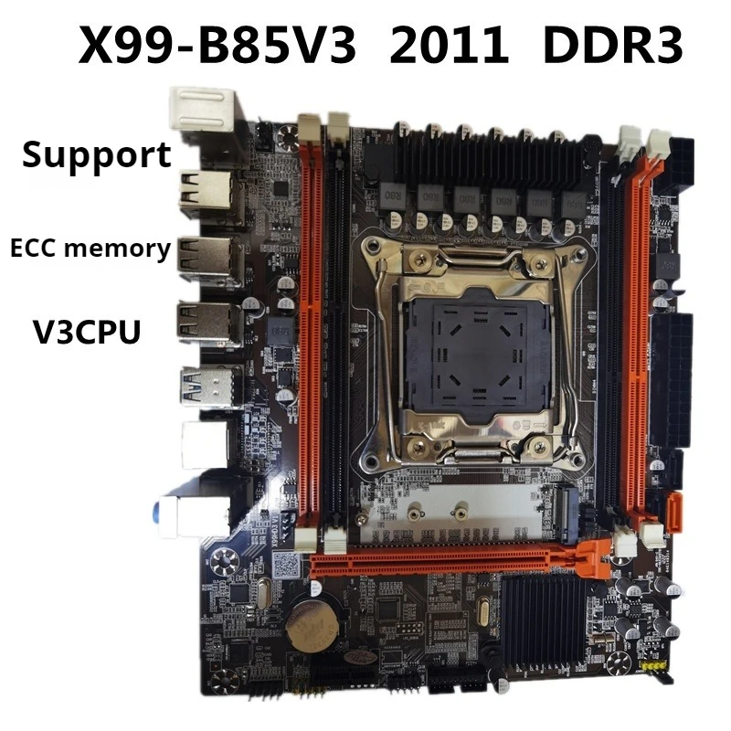 

Original X99H server V3 desktop computer main board DDR3 Gigabit network interface card studio game brick set