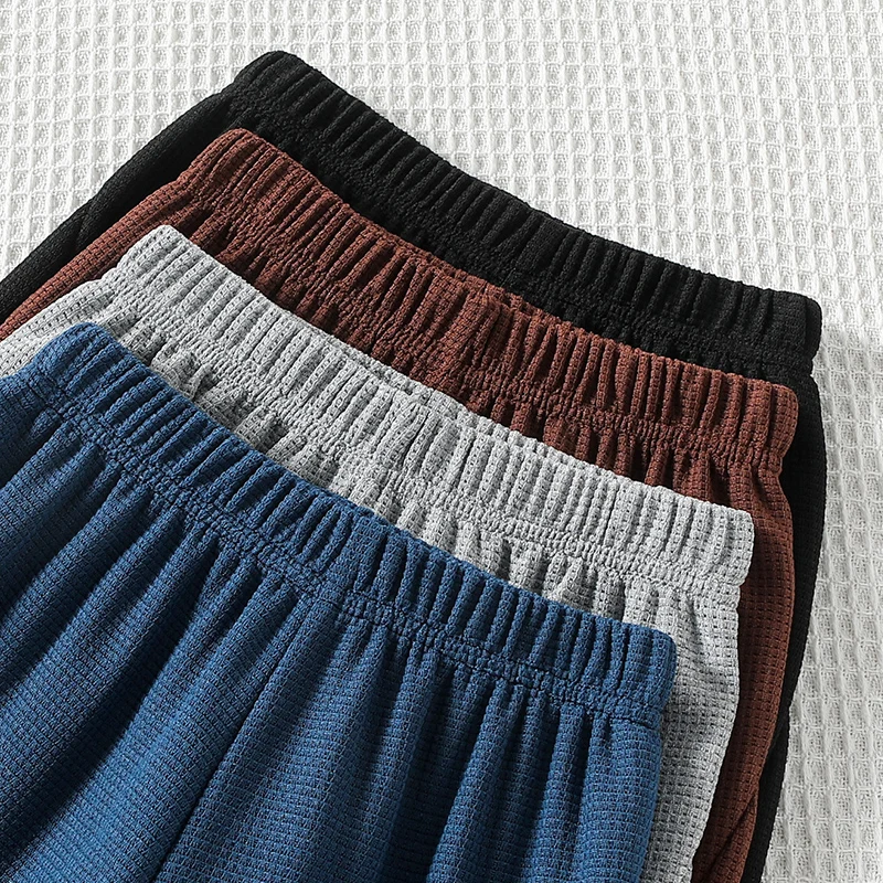 Conjunto de 1/3 Peças de Calças Waffle para Crianças, Novo Estilo de Primavera e Verão, Leggings Esportivas para Meninos, Calças Harem Casuais e Fofas para Meninas