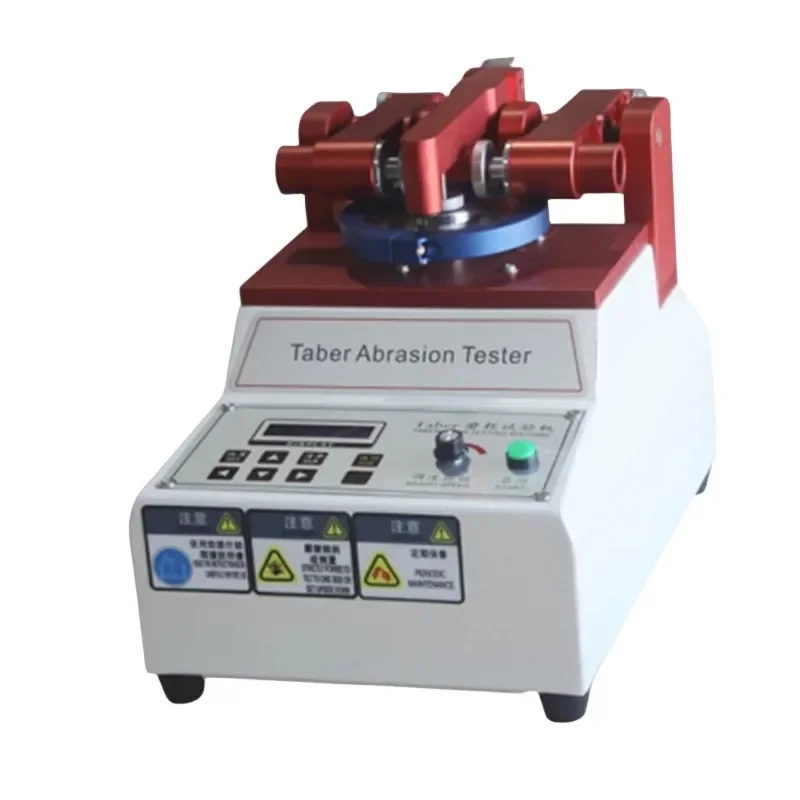 Abrasion tester Cloth paper coating floor wear testing machine Leather plastic surface wear resistance test