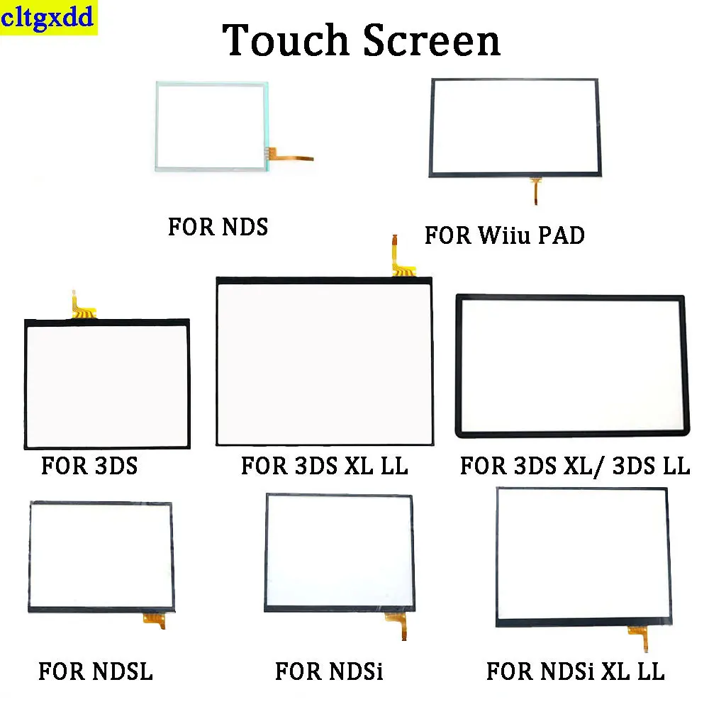 Cltgxdd 1 piece suitable FOR 3DS/3DSLL XL new 3DS XL LL/NDSL NDSi LL XL/WiiU PAD console touch screen display digitization