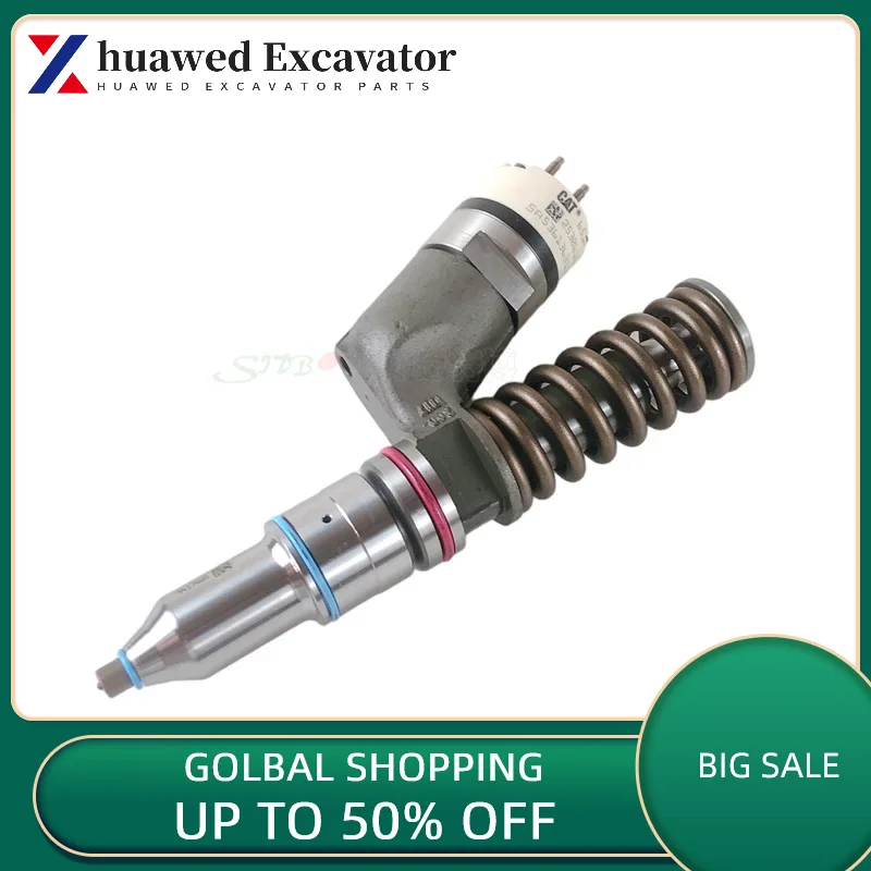 For Caterpillar Fuel Injectors 2530616 Excavator Cat /L347/385c/390d Engine C15/C18 Excavator Parts