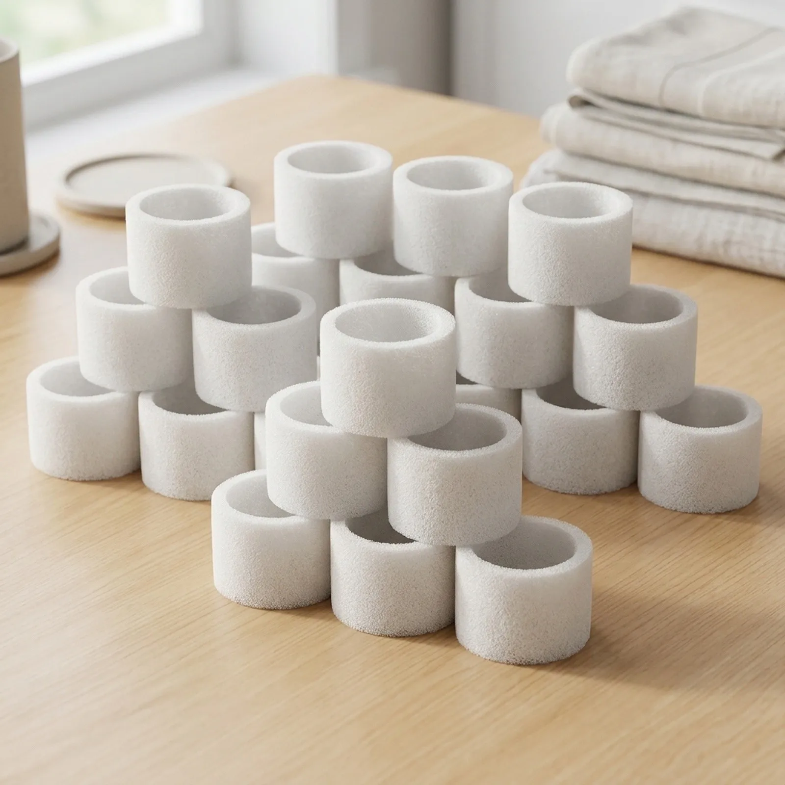 Brand New Sponge Filter Filters 30pcs Breathable Fabric Type Replacement Vacuum Parts Household Supplies Brand