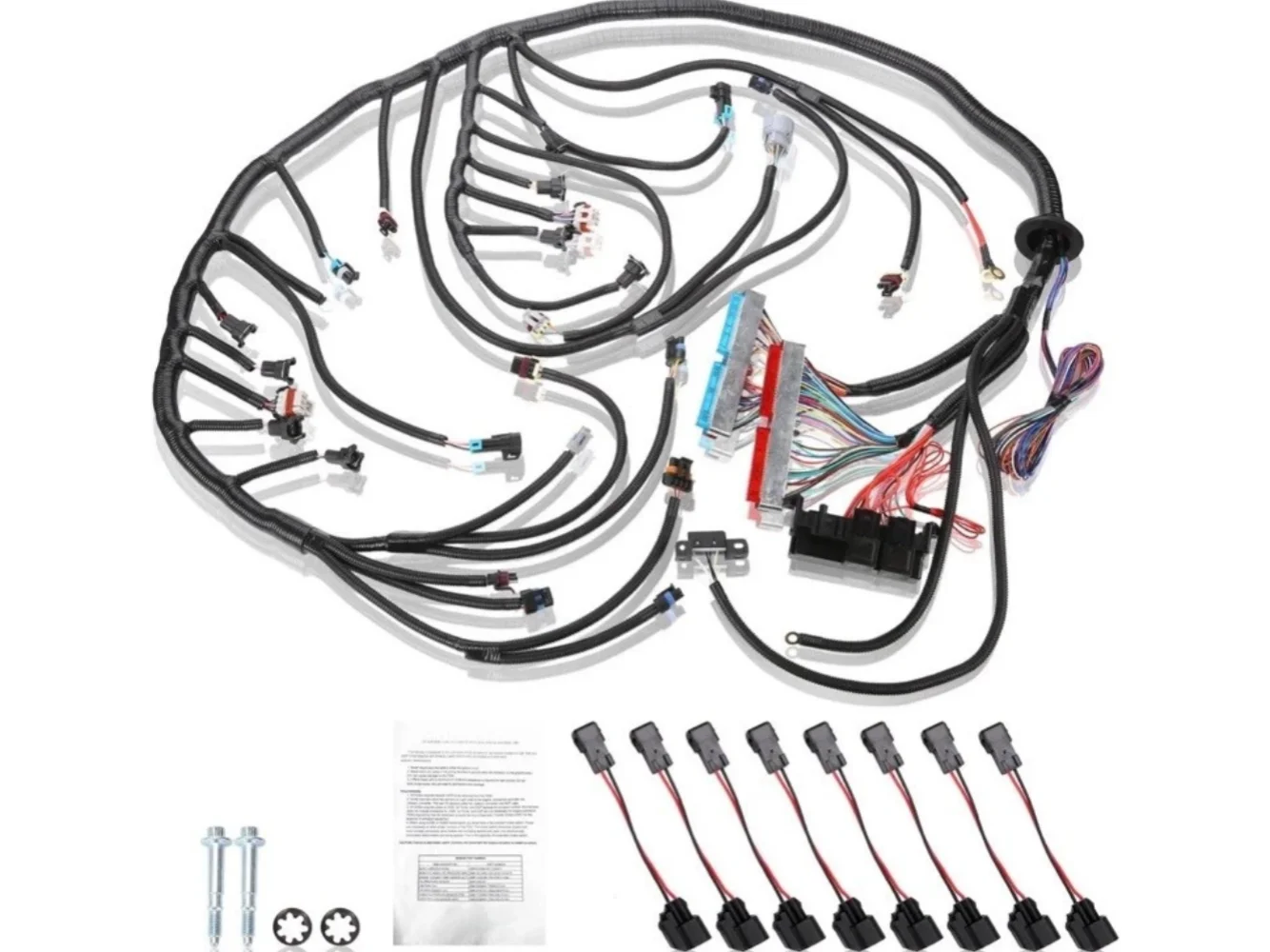 

Suitable for 97-06 LS Swap Vortec independent wiring harness 4L60E 4.8L 5.3L 6.0L DBC LS1
