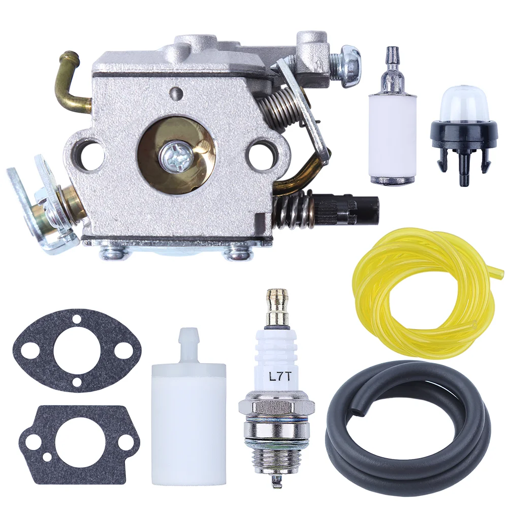 

Carburetor Candle Carb Kit For Husqvarna 223L 323L 325 326 327 223R 323R 323RJ Trimmer Brushcutter Wead Eater 576019801