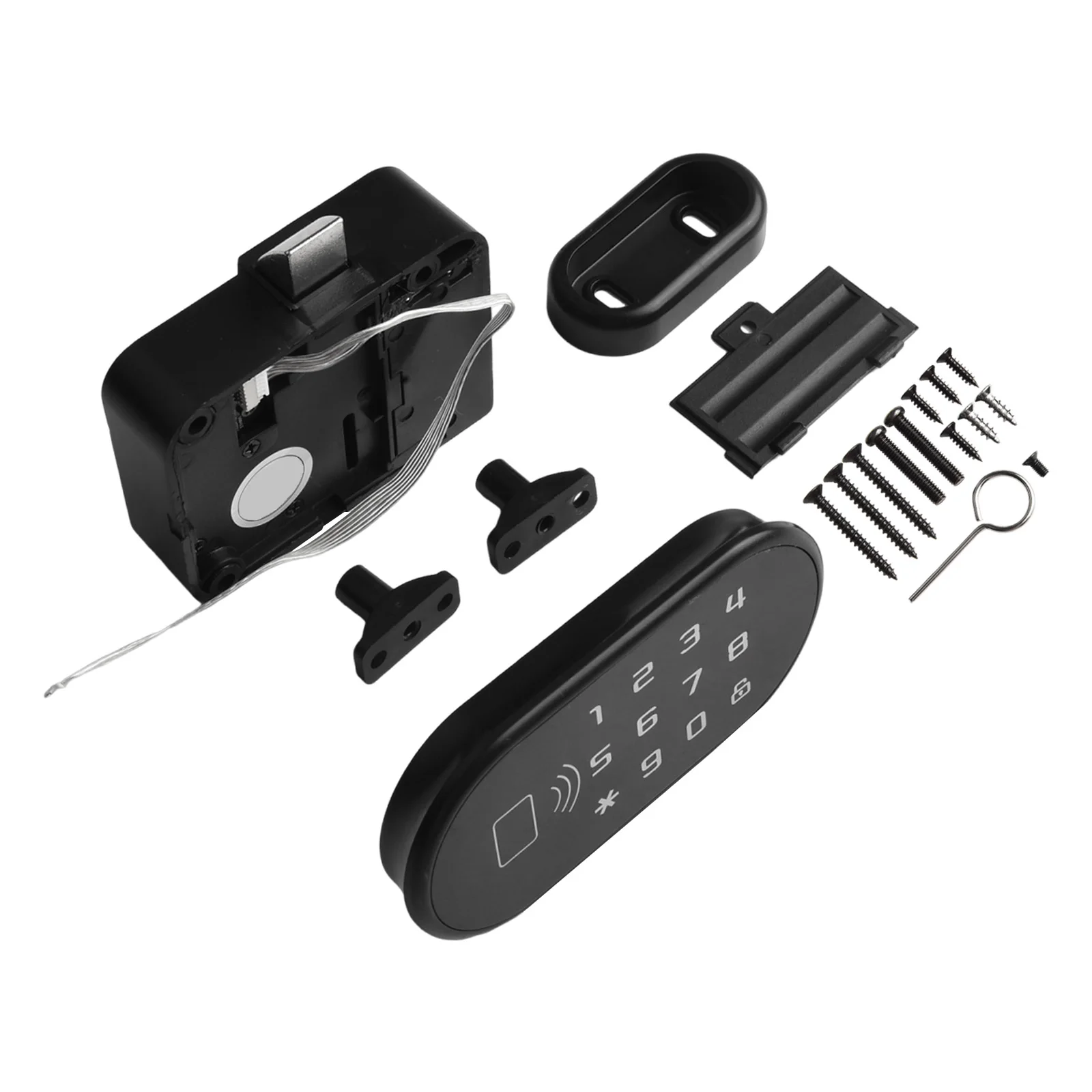 Кодовый замок с паролем, бытовой прикроватный шкаф, замок для ящика, замок для шкафа, кулачковый замок, простой в установке холодильник