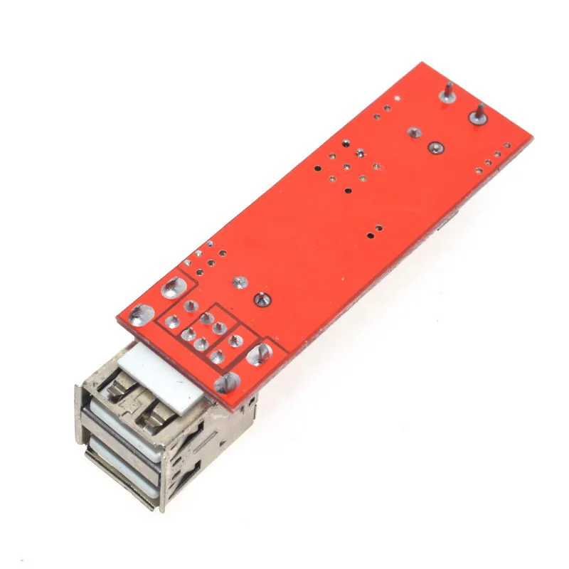 1pcs 3A Dual USB 6V-40V To 5V Step-down power DC Charger Converter Module Voltage regulator For Vehicle LM2596 Buck E2