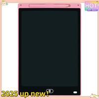 12 Inch LCD Writing Board Drawing Board Color Graffiti Board For Students Toys Christmas Birthday Gift Pink