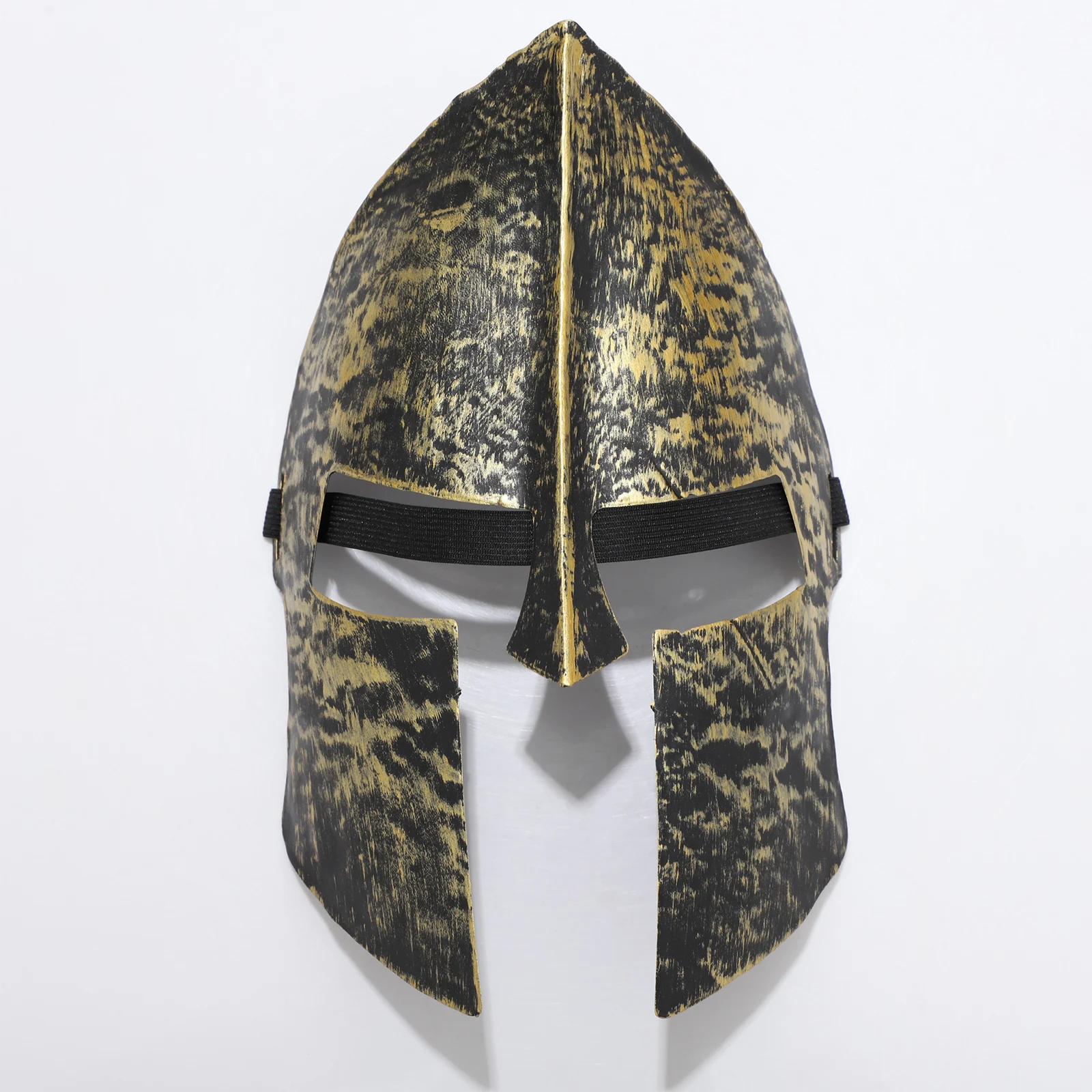 Adult Plastic Spartan Knight Helmet Sparta Mask Ancient Greek Roman Warrior Mask Halloween Cosplay Costume Performance Prop