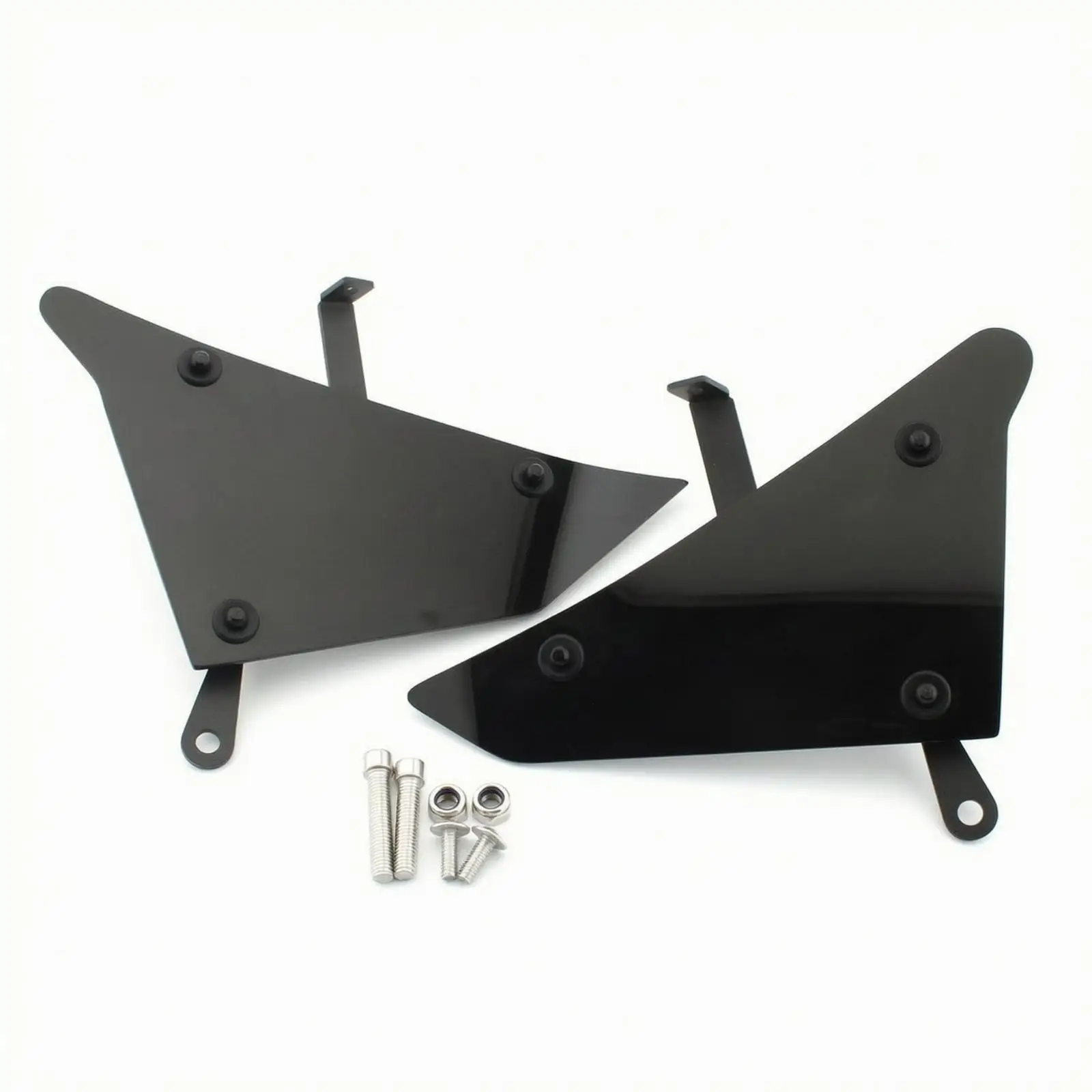 Side Fairing Filler Panel Kit Painted Motorcycle Side Fairing with Mounting Hardware Angled for Long-Distance Riders