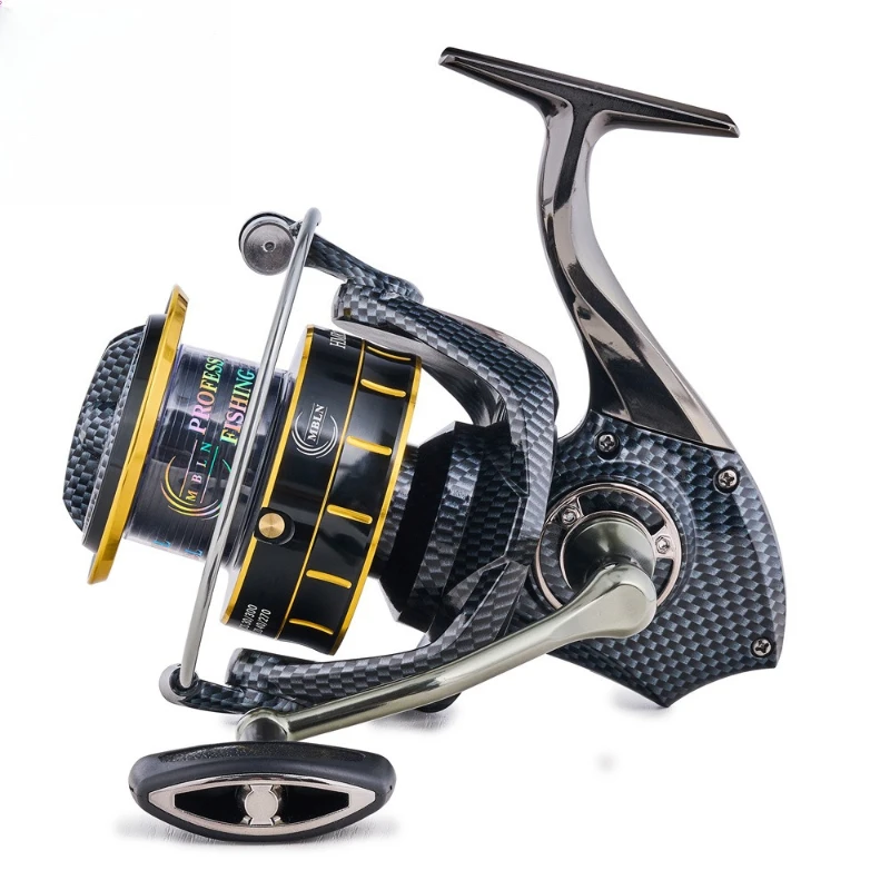 

12000 large fishing wheel, metal wire cup, rocker arm main body, spinning wheel high speed