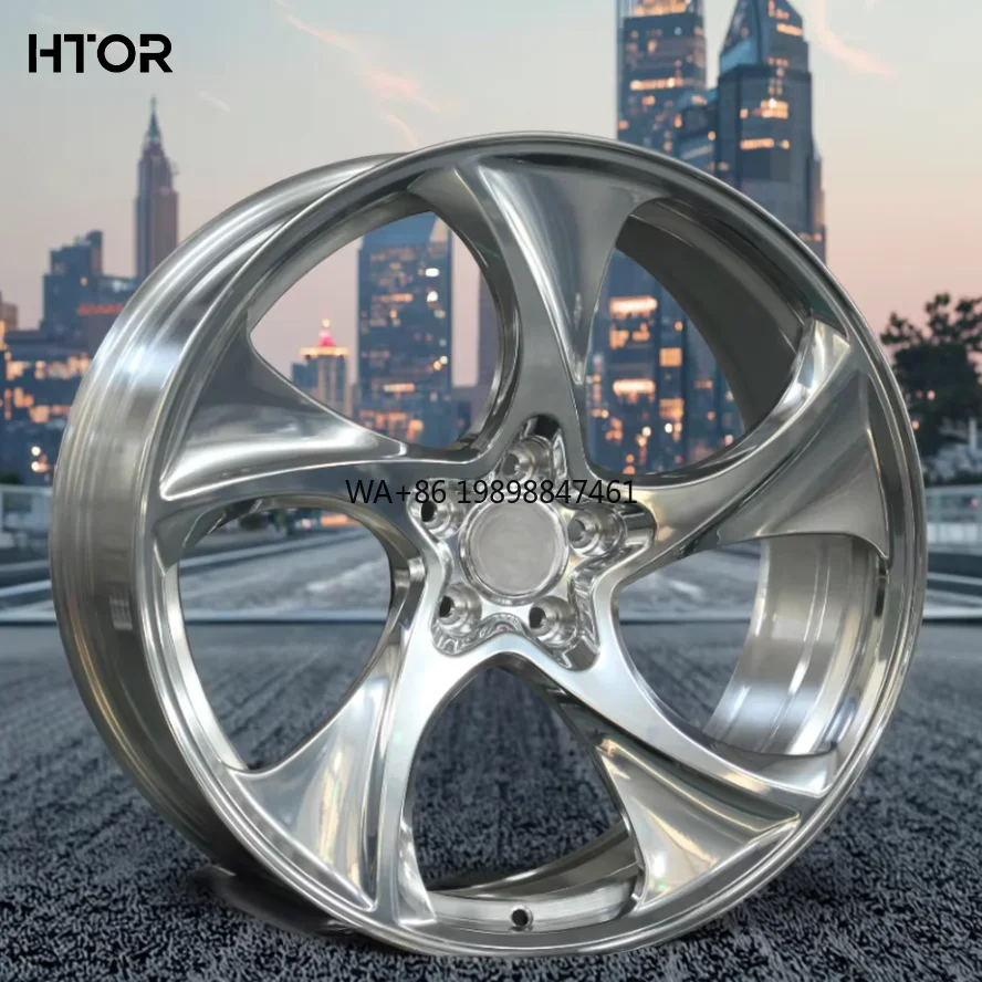 

HTOR Hot Selling Forged Wheels for Passenger Cars Polished Sliver Flow Forming 15 Inches Full Size Factory Price 4x100 4 Pieces