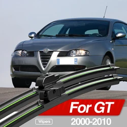 For Alfa Romeo GT 2000-2010 Front Windshield Wiper Blades 2pcs Windscreen Window Accessories 2001 2002 2004 2006 2007 2008 2009