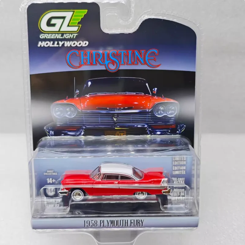 Greenlight Diecast 1:64 Scale 1958 PLYMOUTH FURY Alloy Car Model