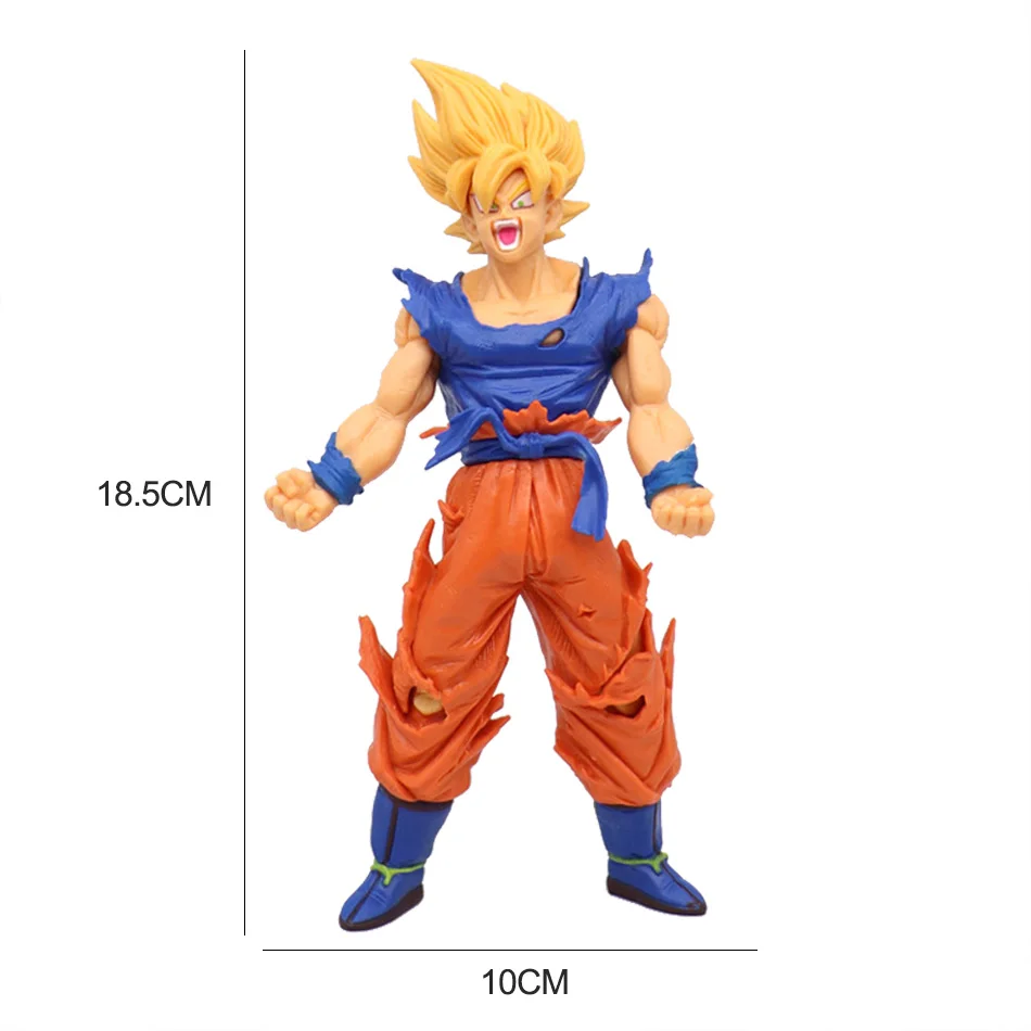 Anime Dragon Ball Z Super Saiyan Sohn Goku Vegeta Anime Action figur Modell Geschenke Sammler figuren für Kinder 18cm