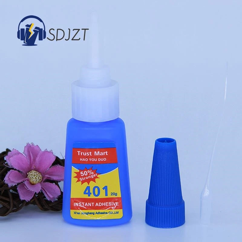 Super Glue Instant Quick Dry Cyanoacrylate Strong Adhesive Universal Fast Repairing Glue 401Glue Sticky Tools