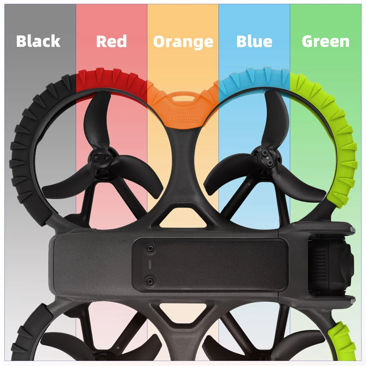 Эффективные защитные кольца бампера SUNNYLIFE для AVATA 2, красные