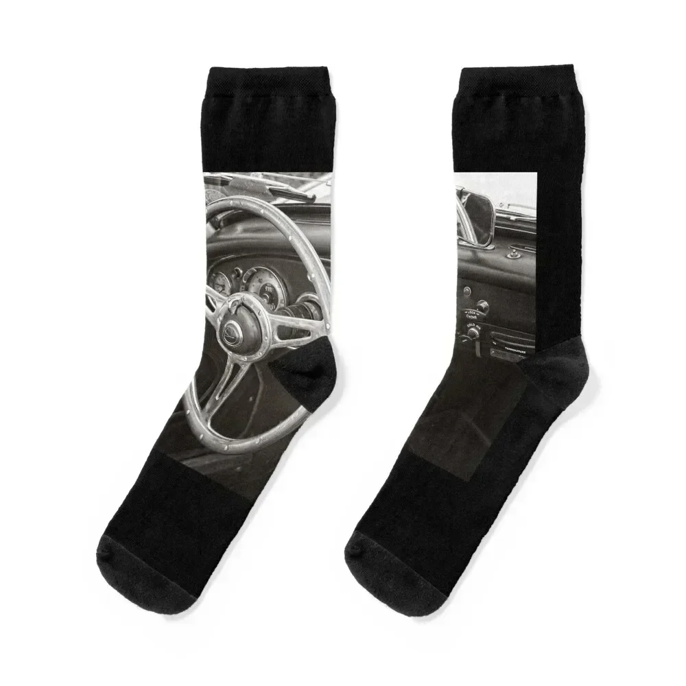 Austin Healey 3000 Classic Sports Car Interior Socks loose cycling football sheer Socks For Girls Men's