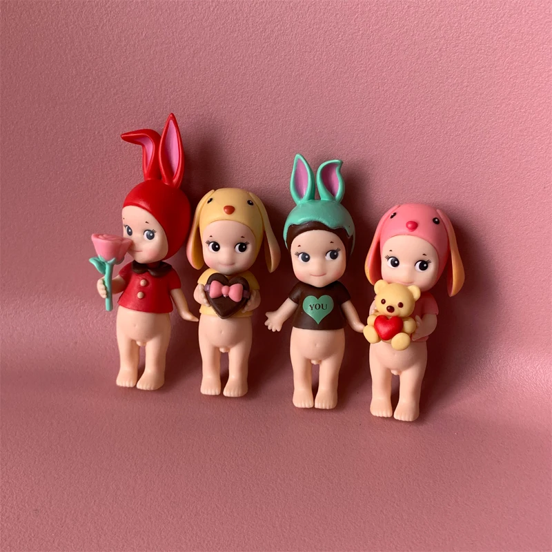 Hot Gift of Love Series Cute Angel Blind Box Cartoon Doll Mini Mystery Box Collectible Anime Figurine Car Decor Birthday Gift