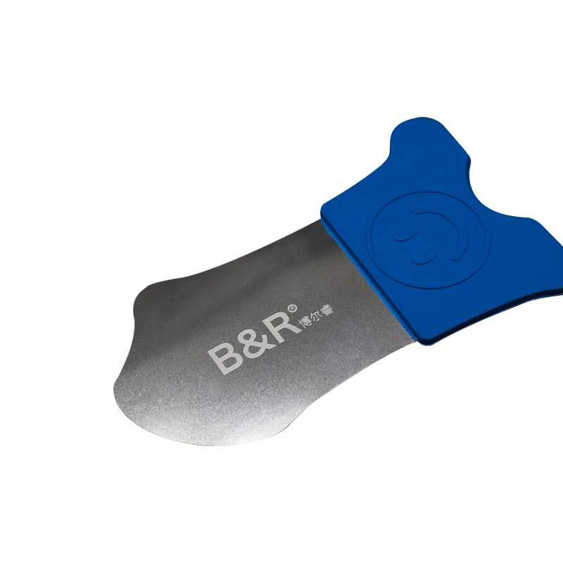 B&R Stainless Steel Ultra Thin Pry Tool for iPhone iPad Samsung Phone Repair ToolsAnti-Slip LCD Screen Disassembly Opening Tool