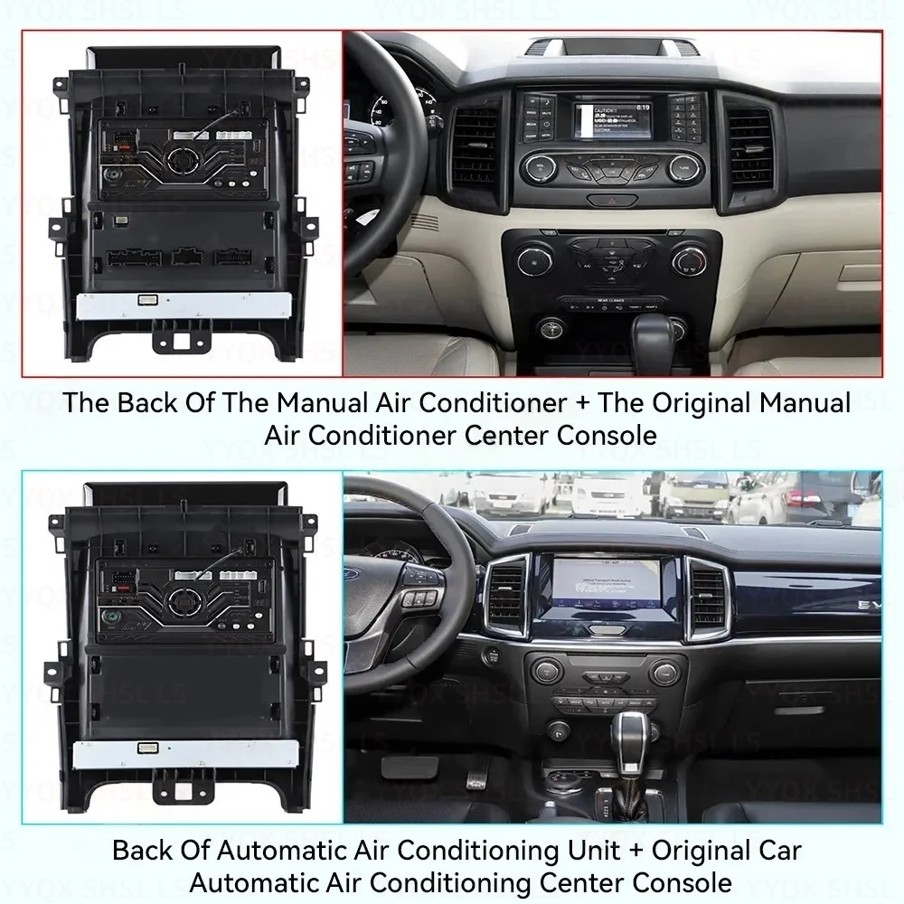 

14,5-дюймовый Android для Ford Ranger Everest F550 2016-2021 Автомобильный радиоприемник с GPS-навигацией Мультимедийный плеер Головное устройство Стерео Carplay Auto