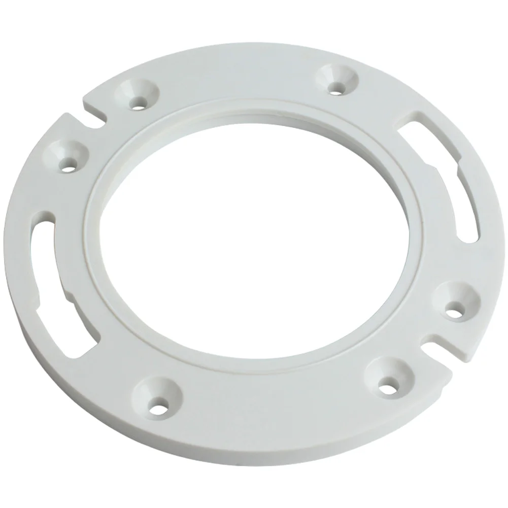 Flat Design ABS Toilet Flange with Wax Ring Sealing Ring Bolts and Screws for Secure and Stable Toilet Mounting