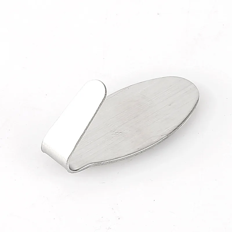 6Pcs Hooks Self Adhesive Home Kitchen Wall Door Stainless Steel Holder Hook Hanger Hooks For Hanging Dropshipping M925