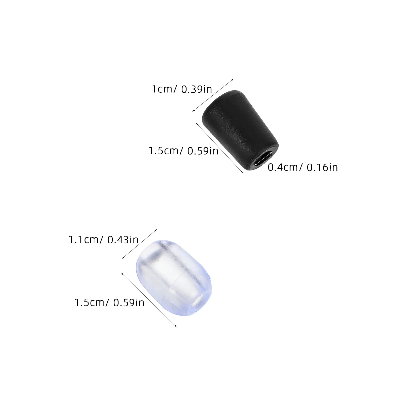 1Set Clear Sink Rack Feet Replacement for Kitchen Sink Grid Wire Racks 3-6Mm Diameter Anti-Slip Noise Dampening Bumpers Scratch