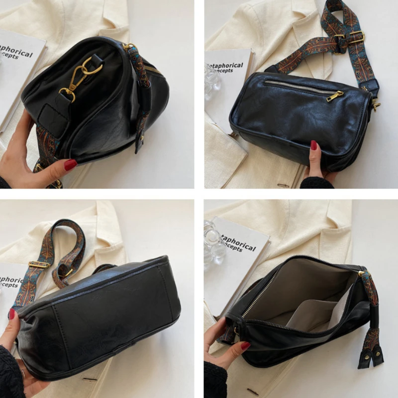 Explosive Shoulder Bag Dumpling Women\'s Popular Bag Female New Fashion Broadband Pillow Bag